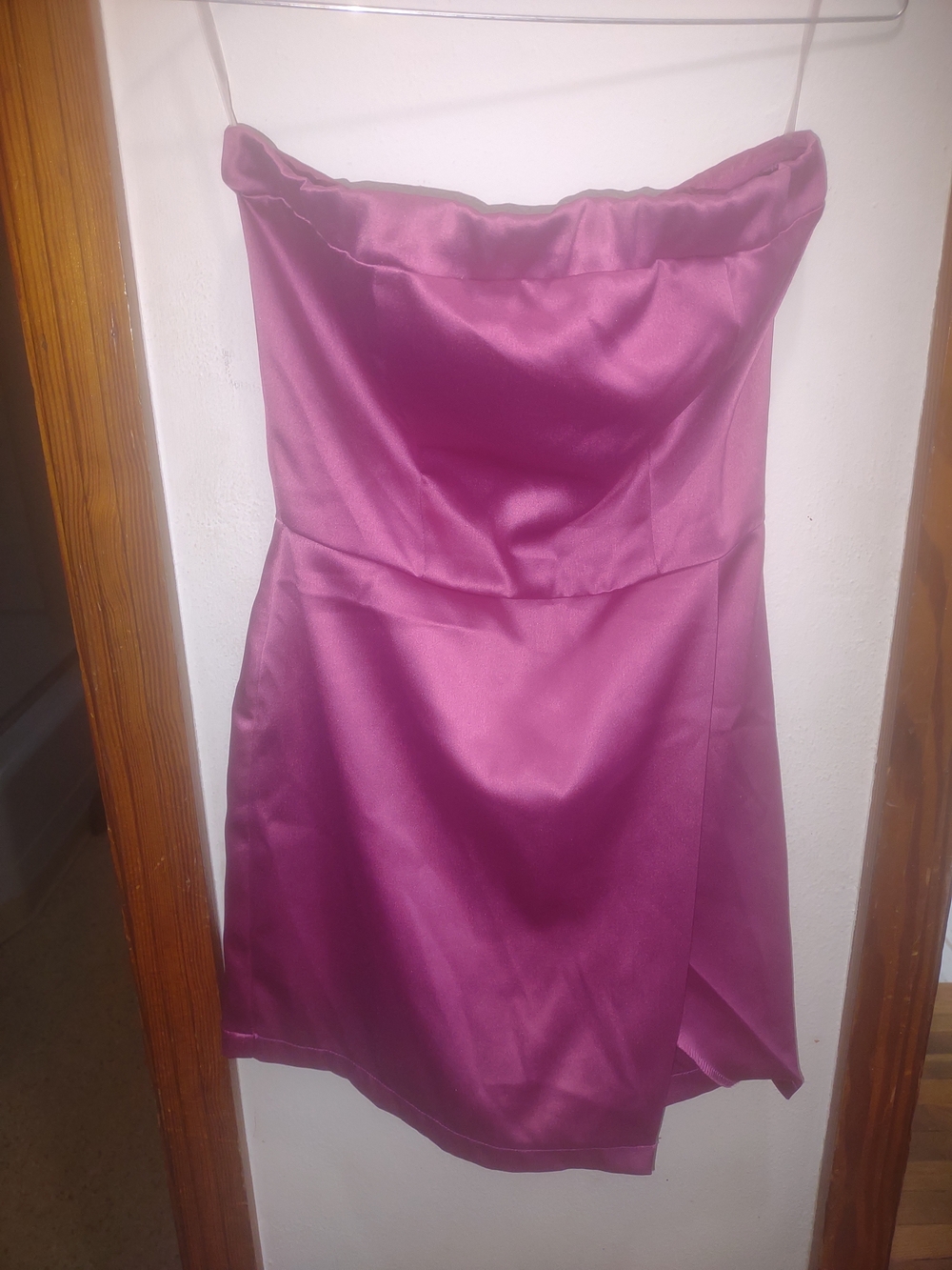Super Cute Fuschia Size XS by Originality Dressy Strapless Romper